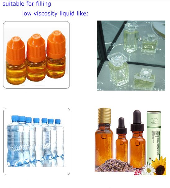 Automatic 3000BPH 4 Heads Filling Bottle Liquid Filling and Capping Labeling Machine