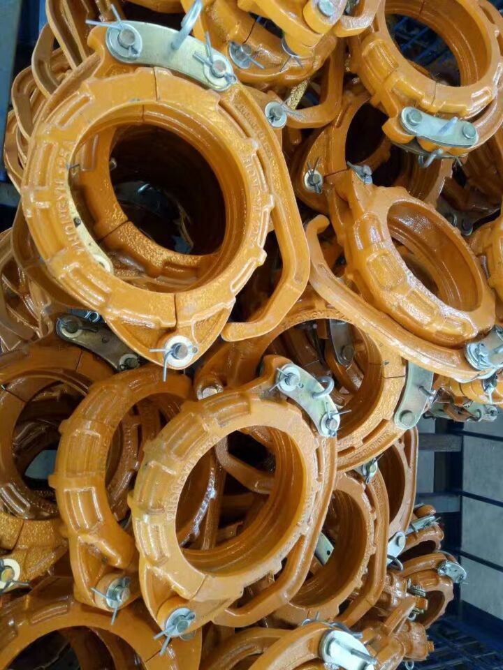 【Concrete Pump truck Pipe Clamp】Factory Direct Sales - High Pressure and Wear Resistant Accessories