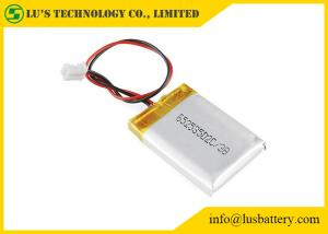 Quality Eco Friendly Rechargeable Lithium Polymer Battery For Audio Video Devices LP652535 3.7v lipo batteries wholesale
