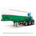 3 Axle V Shape Steel Bulk Cement Tanker Trailer With 40000 Liters Capacity