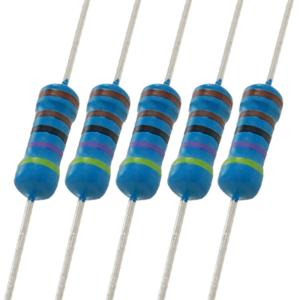 Quality 4.7K Ohm 1% 1 2W Through Hole Metal Film Resistors wholesale