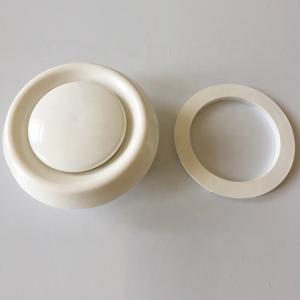 Quality HVAC Assembly Plastic Moulding Parts Air Valve For Ventilation White Color wholesale