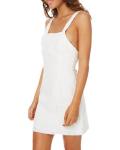 Summer elegant women casual white dress