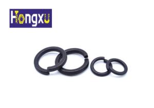 Quality GB93-76 High Strength Spring Steel Washer Oxidation Black Color 300HV wholesale