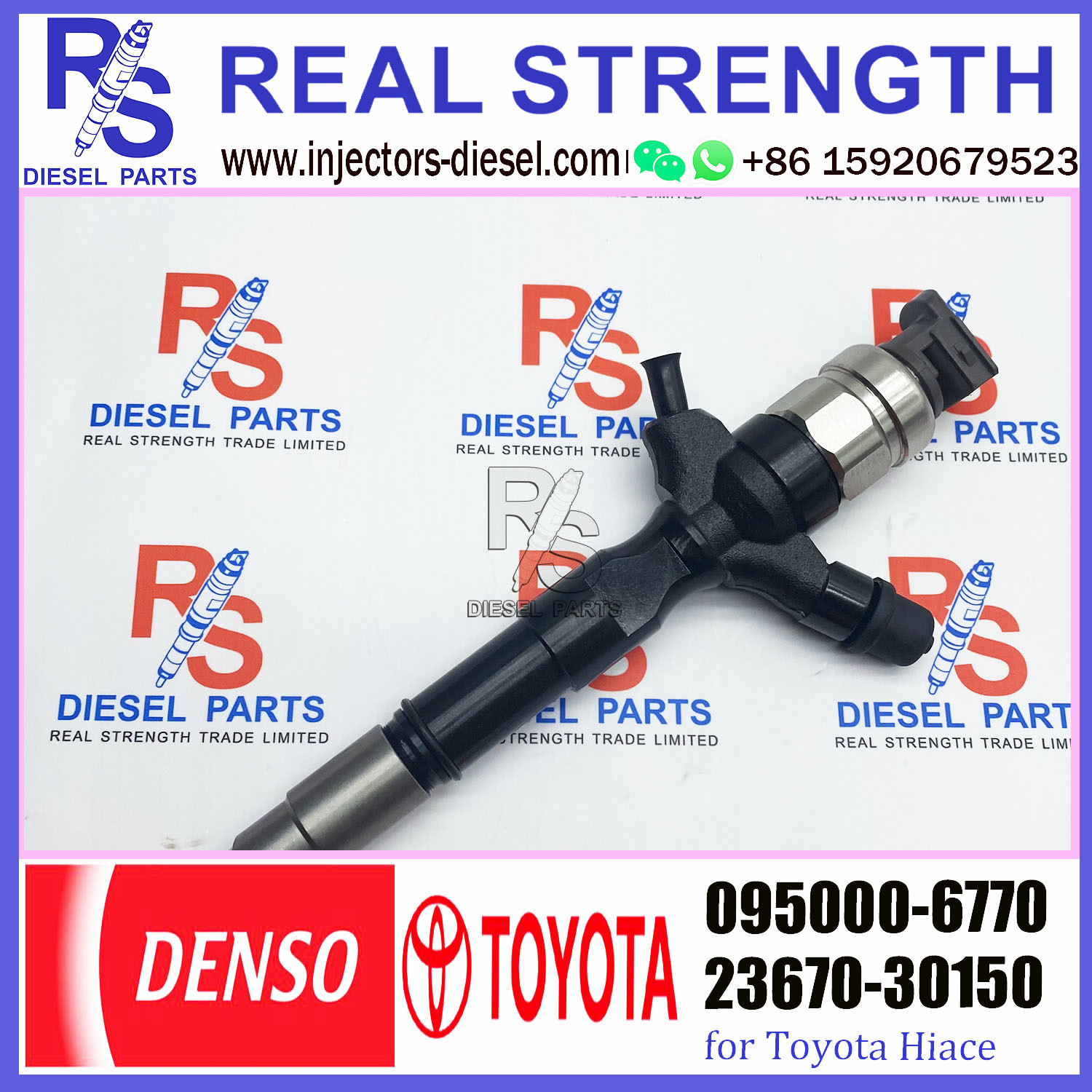 Diesel common rail injector 095000 6770 0950006770 095000-6770 for diesel injector