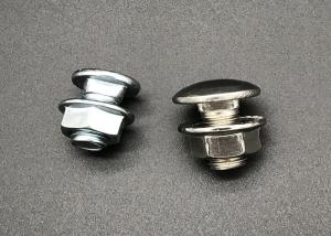 SS304 Shank Bolt Nut Carbon Steel M6 Flange Nut HDG Customized