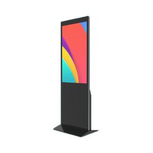 Quality LTI 55In Standalone Digital Signage Super Slim Standing Kiosk wholesale