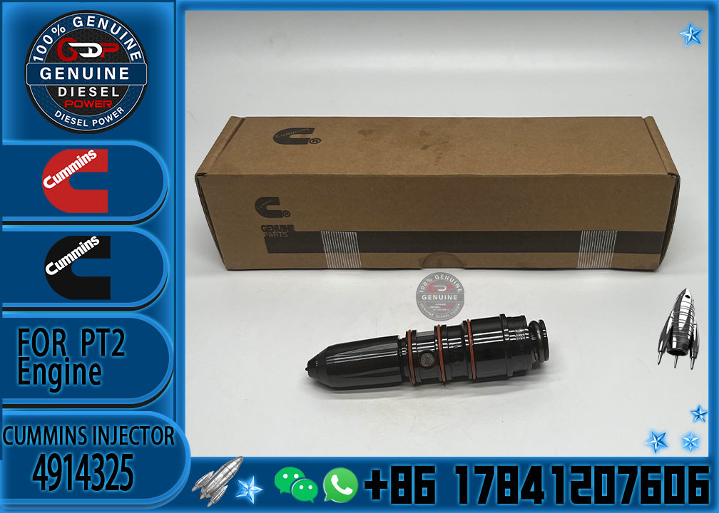NH/NT855 NT495 NT743 NTA855 Diesel Engine Parts 4914325 Fuel Injector for cummins