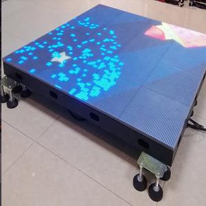 Quality Led Screen Indoor Outdoor Led Dance Floor Advertising P3.91 P4.81 500*500mm Led Display Waterproof floor display screen wholesale