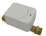 Brass Tubing Potable Water Flow Meter , Ultrasonic R500 Industrial Water Meter