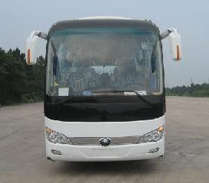 Quality 100000KM 51 Seats 2015 Euro IV Emission Air Bag AC Used YUTONG Luxury coach Bus wholesale