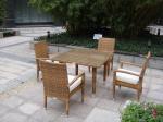 5pcs rattan set