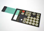 PET Material Embossed Tactile Metal Dome Membrane Switch Anti - Corrosion