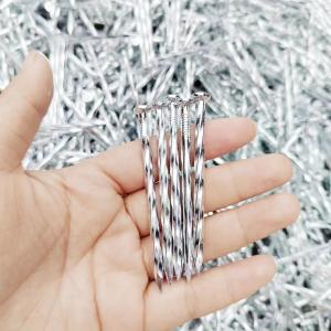 Quality P Head 20mm Concrete Nails Electro Galvanized Spiral Concrete Steel Nails wholesale