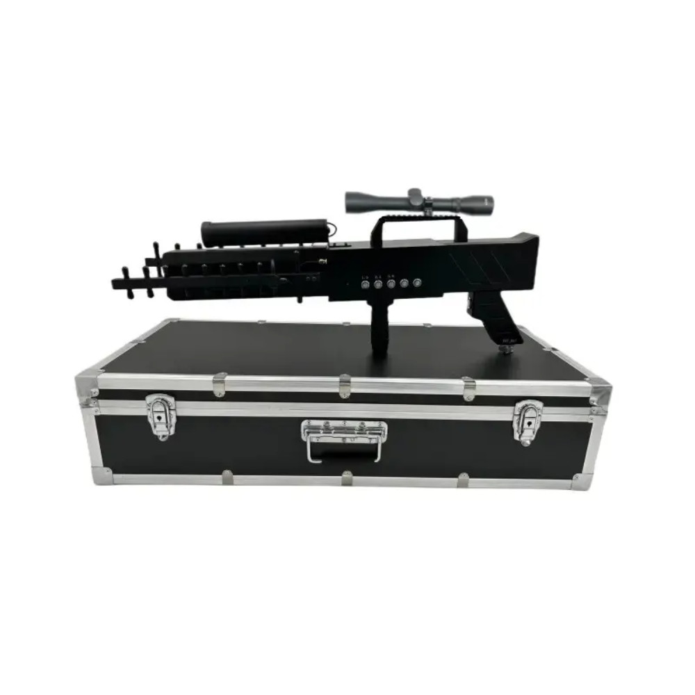 2KM Drone Jamming Gun 1.5G 2.4G 5.8G 5.2G 800M 900M 1.2G 433M FPV Drone Jammer