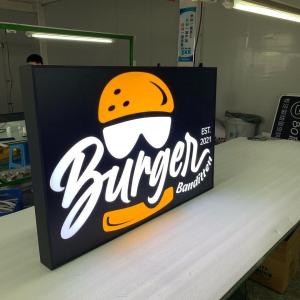 Quality Customized Light Board Marker 3D Sign LED Acrylic Advertising Light Box for Outdoor wholesale