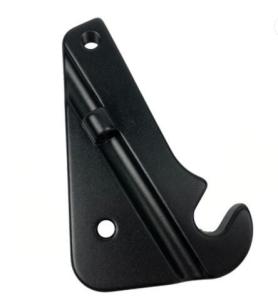 Quality Anodizing Hot Forging Parts , Black Bike Dropout Hanger 0.02mm Tolerance wholesale