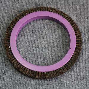Quality Artos Stenter Machine Parts Brush Wheel Purple Plastic Body Mixed Bristle Pig Hair Finishing Machine Parts wholesale
