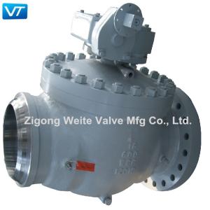 Quality 16In 600lb Industrial Ball Valve Manual Worm Gear Pneumatic Actuated wholesale