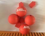 Customized PVC 3D Ball 8GB USB Flash Drive Company Promotional Gift