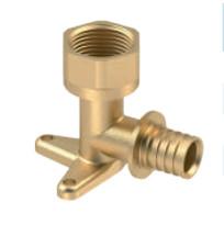 Quality Brass Elbow Pipe fittings with wall mount wholesale