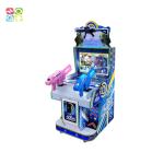 Children Simulating Game Aliens Shooting Arcade Machine With 3 Games 22 Inch