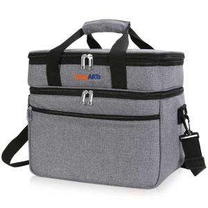 Quality Felt Insulated 6 Can Cooler 23L Capacity Front Zipper Pocket For Outdoor Activities wholesale