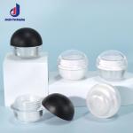 Plastic Cosmetic Cream Jar Small 5g Cream Jar Double Layer With PS Collar