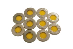 Quality Aluminum CR2016 Coin Cell Cases With Two Sides Kapton Windows wholesale