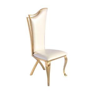 Quality Simple Dining Chair Velvet Cover 6KGS Stainless Steel wholesale