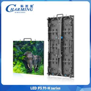 Quality 3.91 mm Outdoor LED Video Wall Display Wide Viewing Angle 4k Refresh Rate wholesale