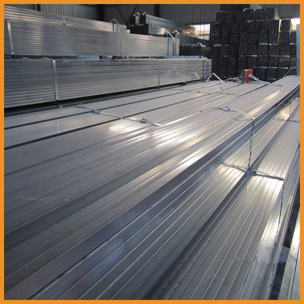 pre galvanized rectangular tube