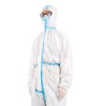 Microporous Disposable Protective Gowns Waist Tied Easy Adjustable Tightness