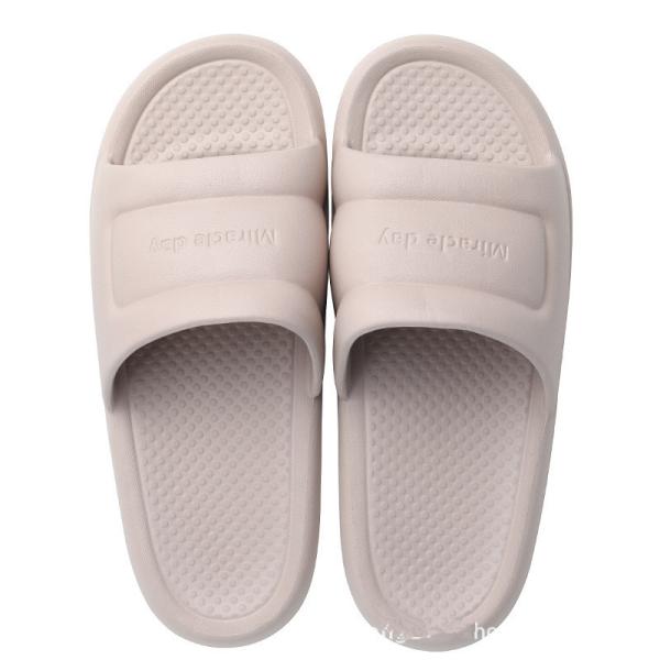 House And Pool Soft Bathroom Slippers , Ladies Open Toe Slippers Suitable For