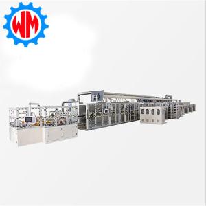 Quality Full Servo Baby Diaper Manufacturing Machine Professional 380V 50HZ wholesale