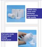 HDPE White Medicine Bottles 40ml 50ml Round Pill Bottle White