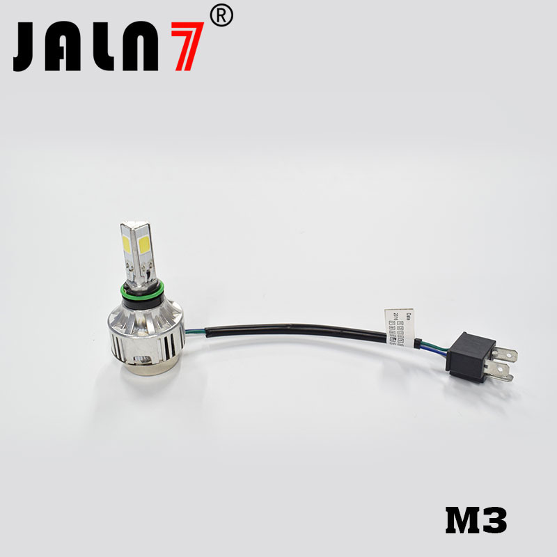 Motorcycle LED Headlight Bulb M3 JALN7 Hi/Lo BeamDRL Fog Replacement Conversion Kit Headlamp Lamp 40W 4500LM 6-36V