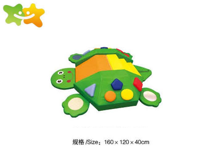 Shopping Mall Soft Foam Play Equipment Digital Block Toys Space Saving