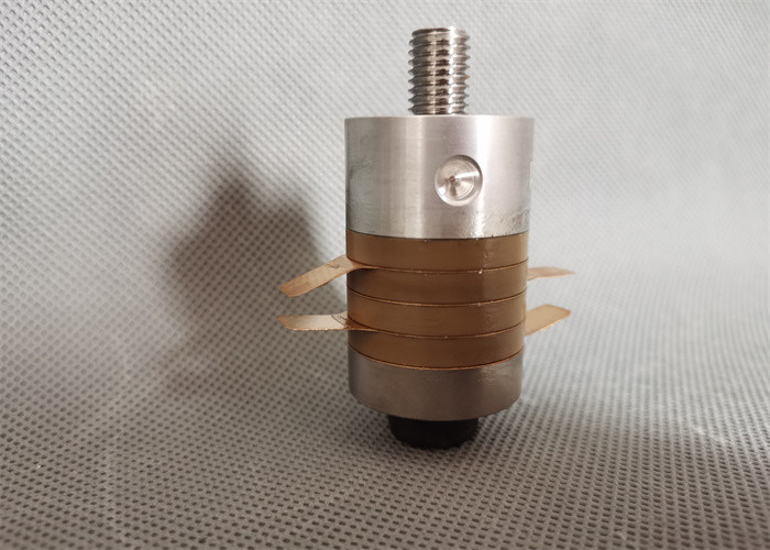 Column Type 40Khz Ultrasonic Transducer 500w With PZT8 Ceramics