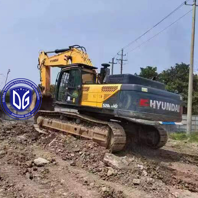 Used Hyundai 520 52t Crawler Hydraulic Excavator Construction Powerhouse