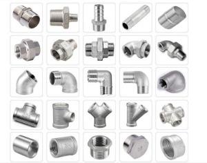 Quality BSP Threaded Stainless Steel 90 Degree Elbow 150 LB SUS 304 Customized Size wholesale