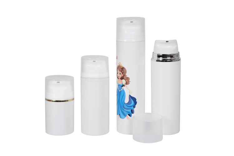 30 50 75 100 120 150 200ml White Airless Pump Bottles Bulk