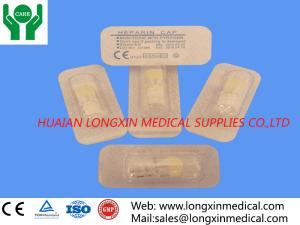 Quality Disposable medical transparent heparin luer lock cap wholesale