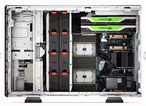 PowerEdge T550 Rack Server 64G High Capacity with 5317*2/32G Processor Main Frequency