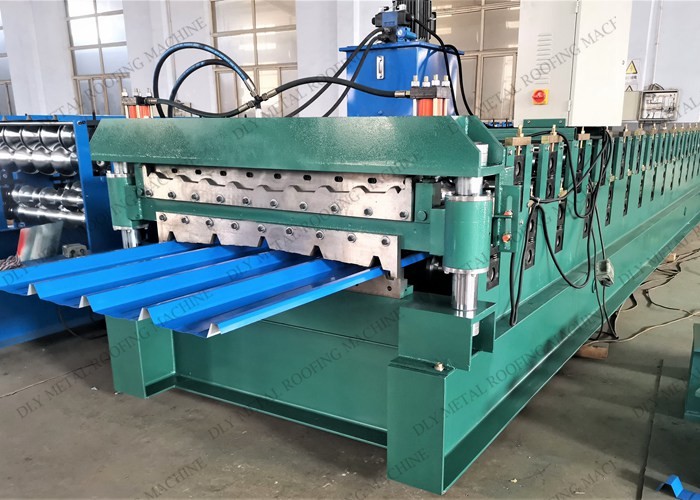1250mm Double Layer Forming Machine Cr12 Double Deck Roll Forming Machine