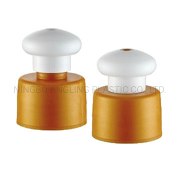28mm 24mm Plastic Screw Push Pull Cap in Colors
