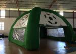 Green Footable Inflatable Event Tent Digitally Printed Wind Resistant Safe