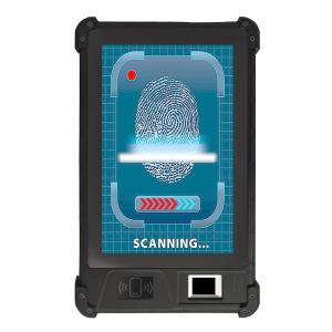 Quality China Manufacturer 8 inch 4G NFC Bluetooth Fingerprint Tablet with Fingerprint Identification 2D Barcode Scanner FP08 wholesale