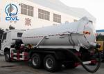 18CBM 336hp Vacuum Suction Sewer Cleaning Truck 6x4 Desiel Fuel Type