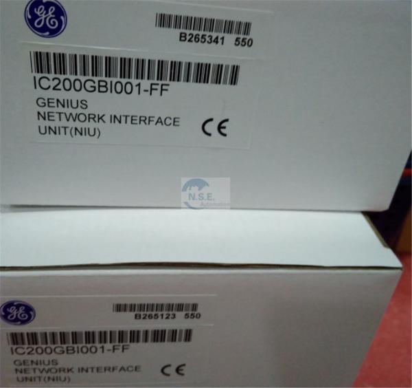 General Electric IC200GBI001 VersaMax Genius Network Interface Unit GE